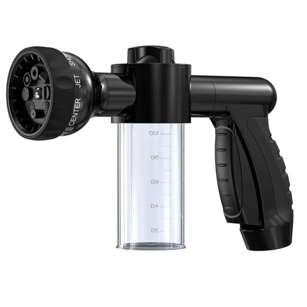 Pistola de Ducha para Mascotas – Rociador Ajustable con Espuma